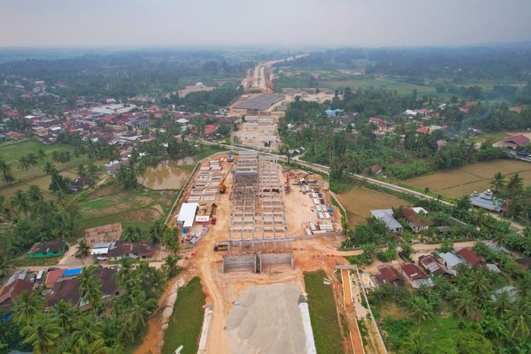 The Construction Progress of Padang-Sicincin Toll Road Reaches 39.24% | KF Map – Digital Map for Property and Infrastructure in Indonesia